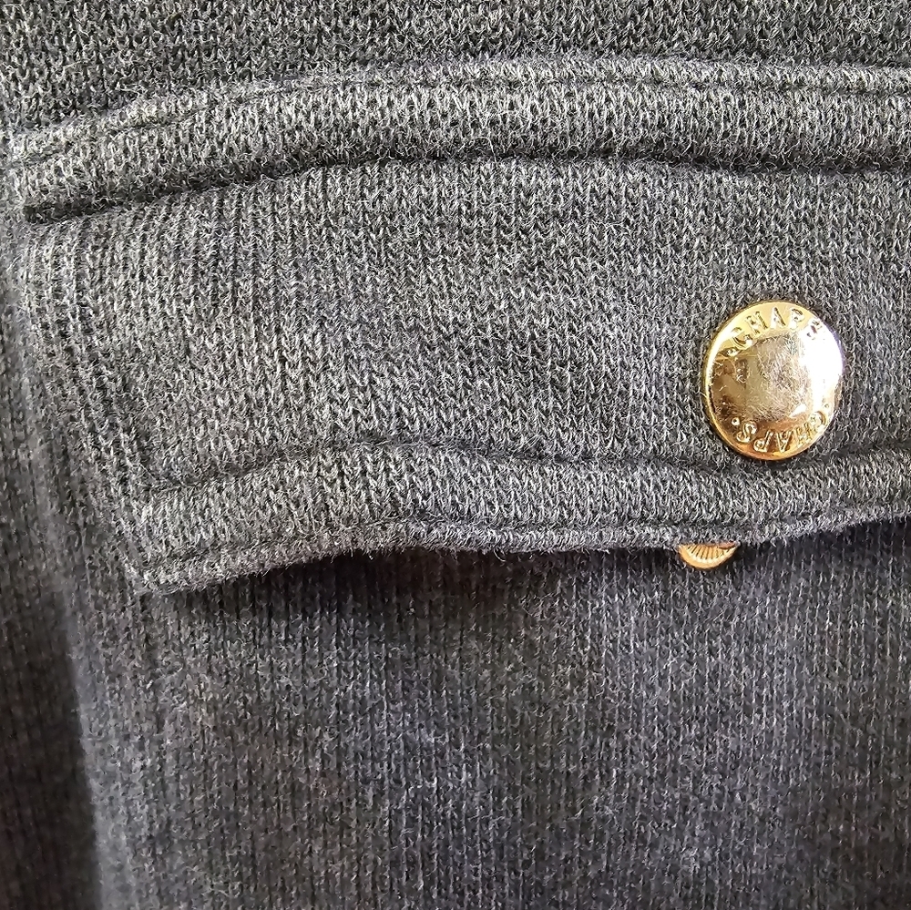 Chaps Ralph Lauren 100% Cotton Ribbed Bomber Aviator Jacket - Picture 6 of 10